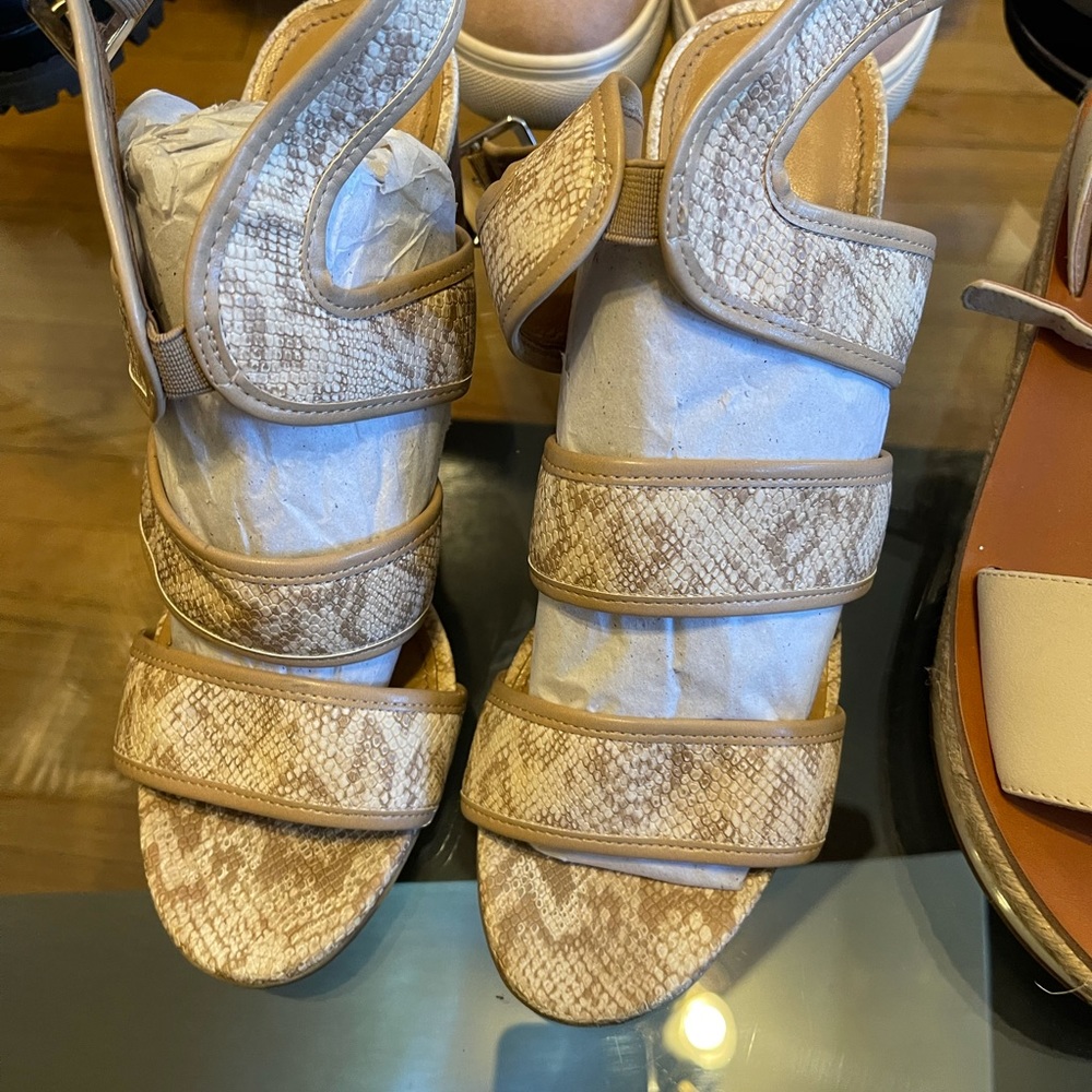 Snakeskin Franco Sarto Sandal